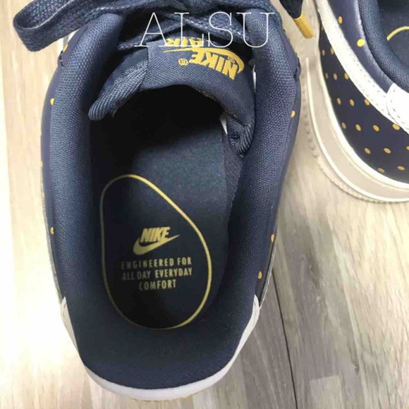 NWT Nike Air Force 1 ’07 Thunder Blue W AUTHENTIC - Picture 7 of 8